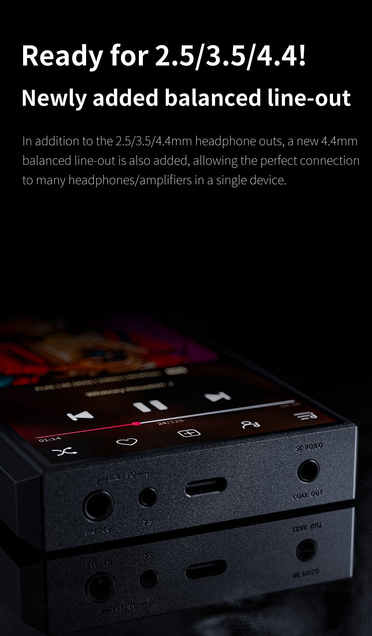 Apos Audio FiiO DAP (Digital Audio Player) FiiO M11 Plus Limited Edition AKM DAC