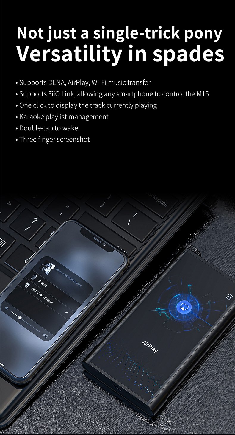 Apos Audio FiiO DAP (Digital Audio Player) FiiO M15 Portable Music Player