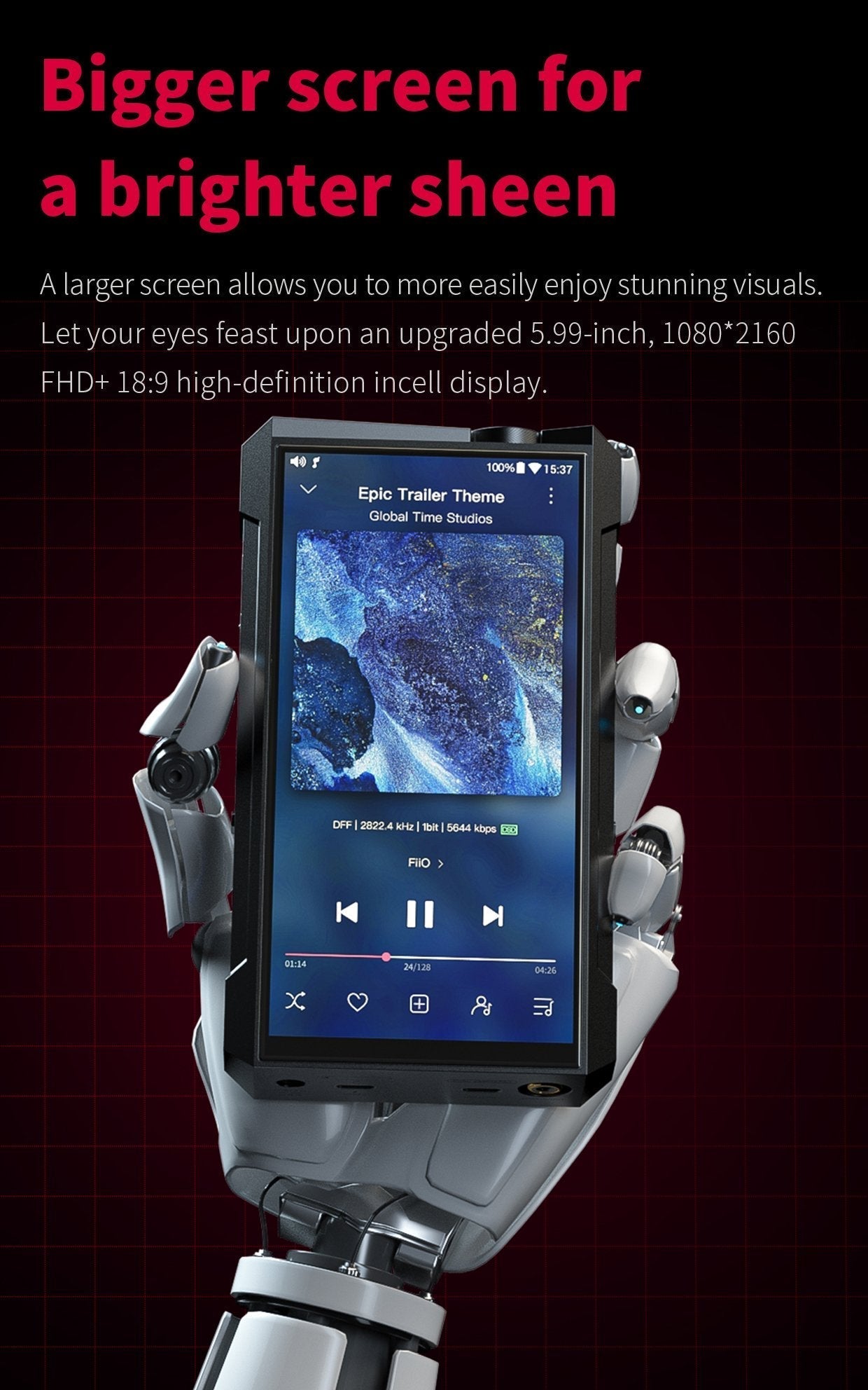 Apos Audio FiiO DAP (Digital Audio Player) FiiO M17 DAP (Apos Certified)
