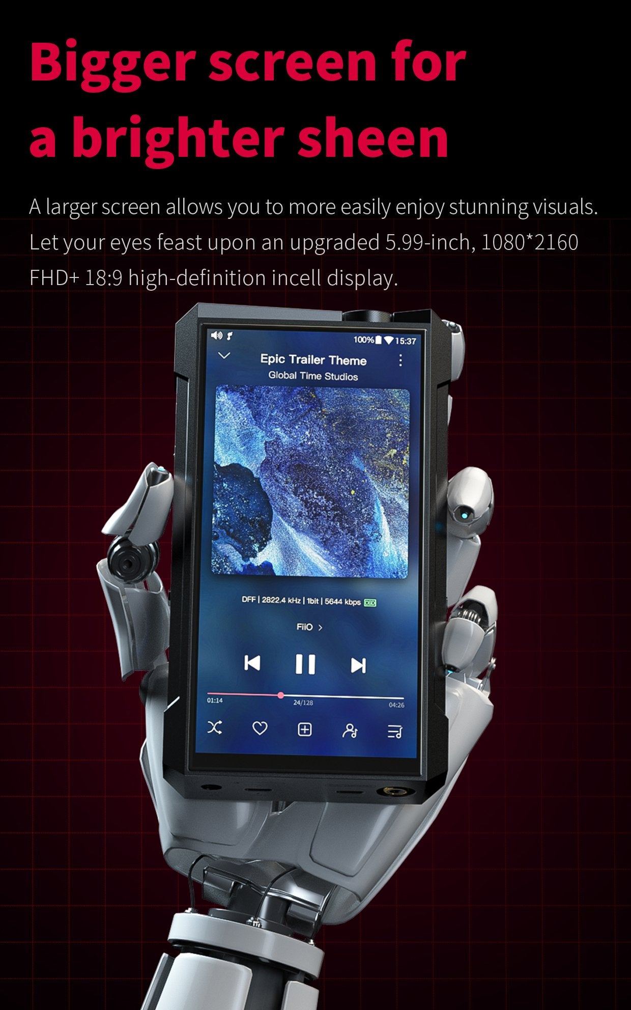 Apos Audio FiiO DAP (Digital Audio Player) FiiO M17 Portable Player