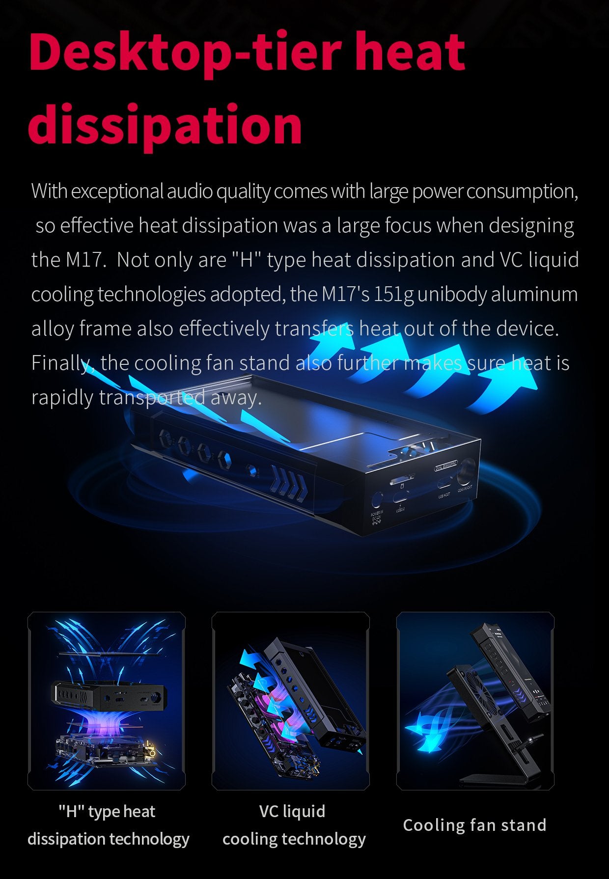 Apos Audio FiiO DAP (Digital Audio Player) FiiO M17 Portable Player