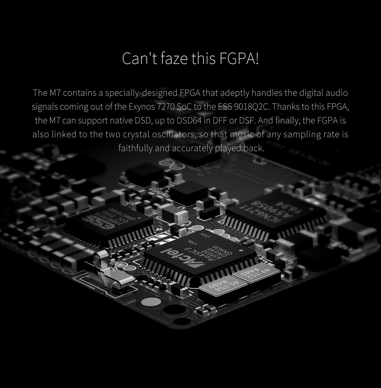 Apos Audio FiiO DAP (Digital Audio Player) FiiO M7 High-Resolution Lossless Music Player