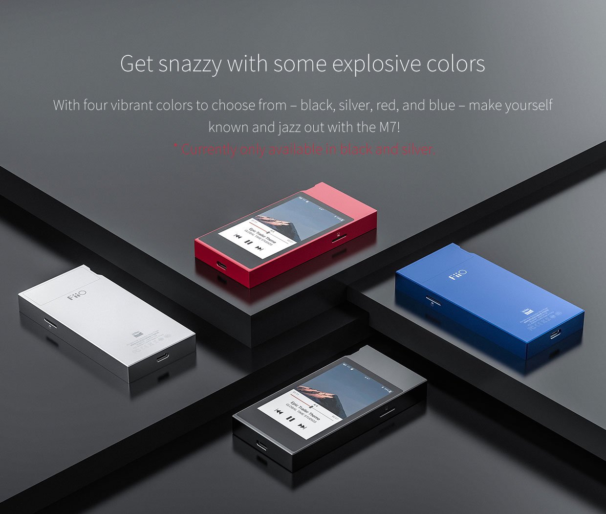 Apos Audio FiiO DAP (Digital Audio Player) FiiO M7 High-Resolution Lossless Music Player