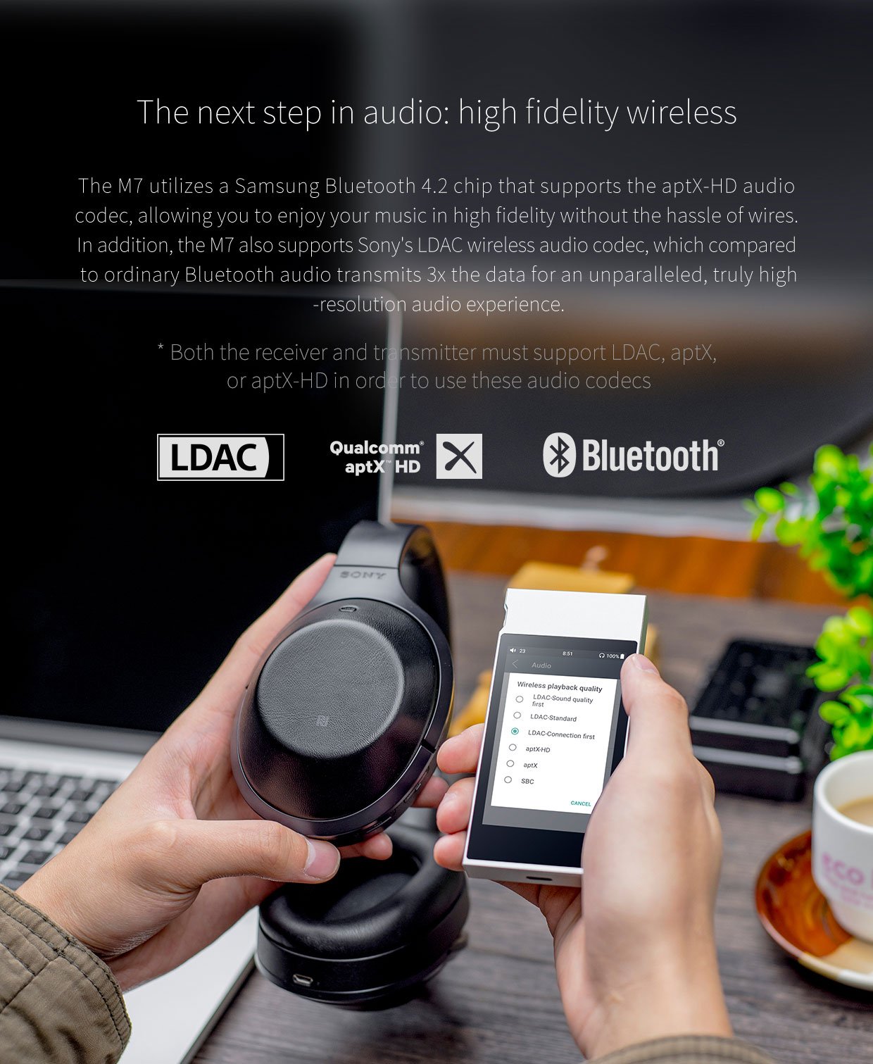 Apos Audio FiiO DAP (Digital Audio Player) FiiO M7 High-Resolution Lossless Music Player