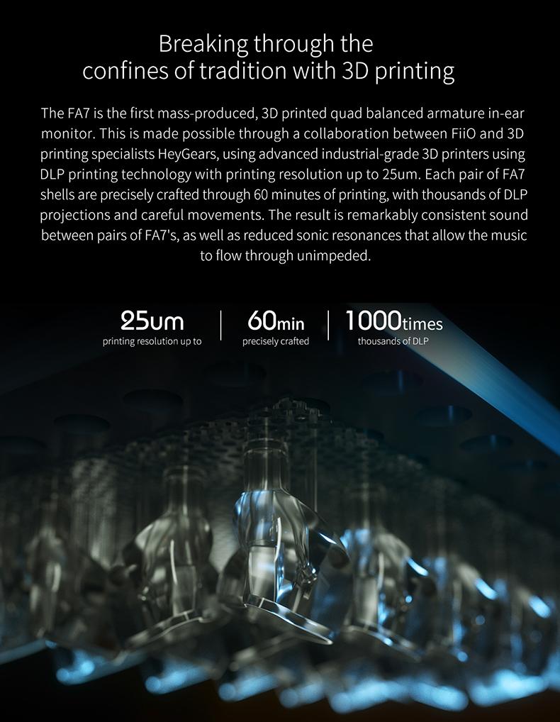 Apos Audio FiiO Earphone / In-Ear Monitor (IEM) FiiO FA7 In-Ear Monitors (IEMs)
