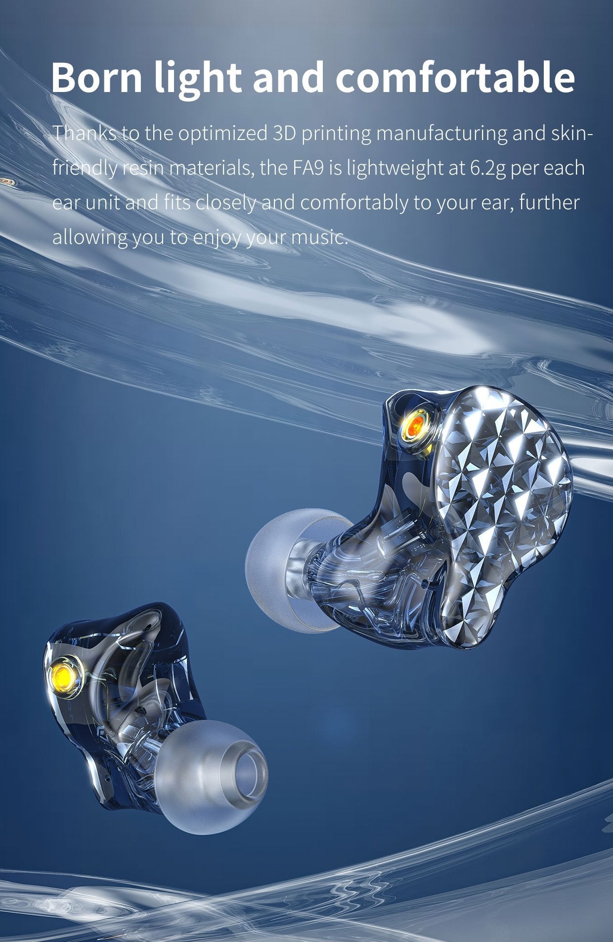 Apos Audio FiiO Earphone / In-Ear Monitor (IEM) FiiO FA9 In-Ear Monitors (Apos Certified)