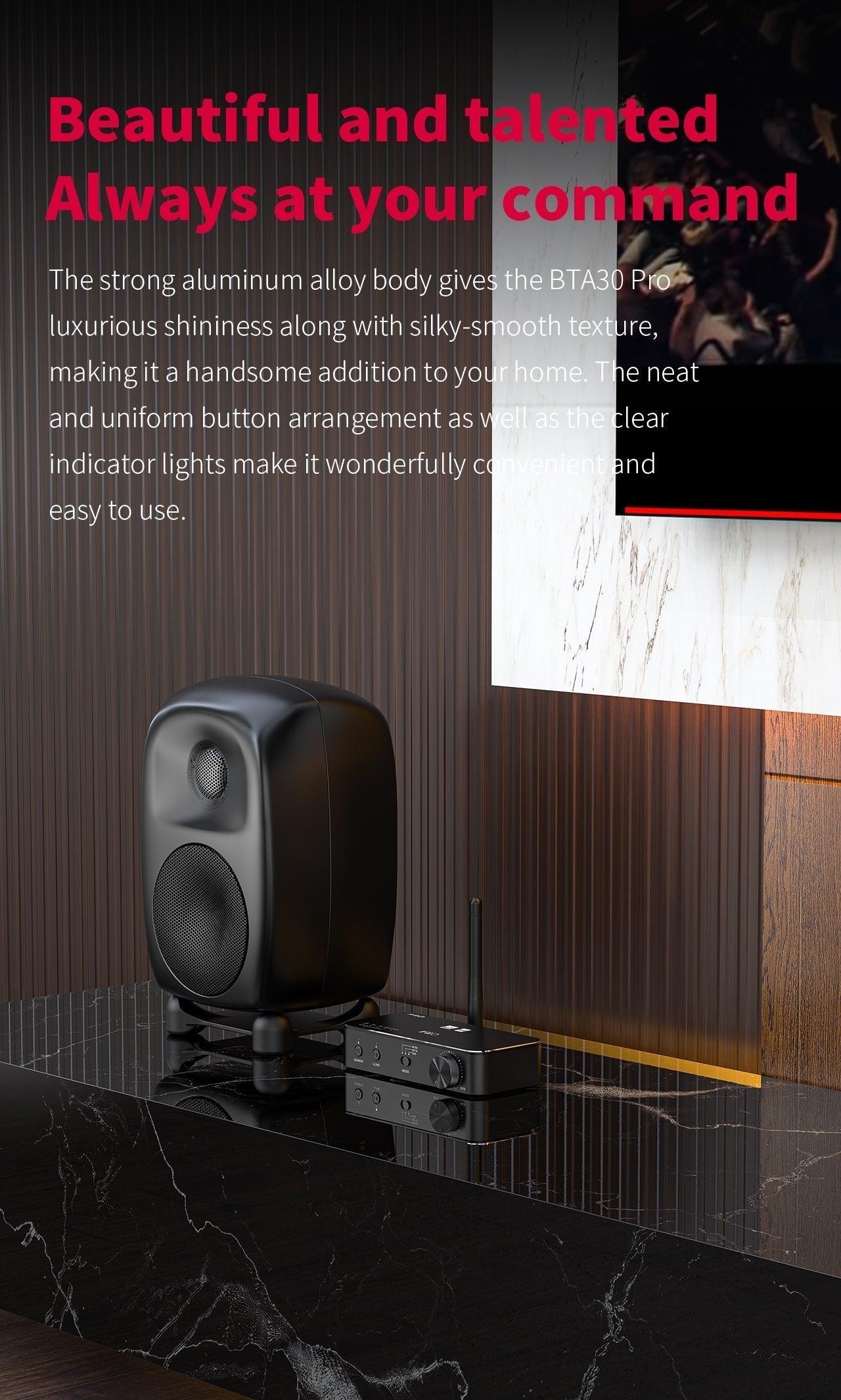Apos Audio FiiO Headphone DAC/Amp FiiO BTA30 Pro Hi-Fi Bluetooth Transceiver (Apos Certified)