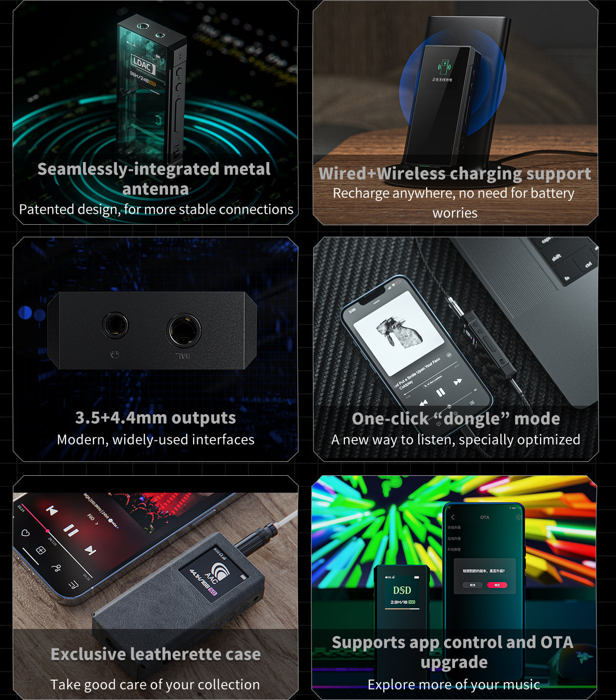 Apos Audio FiiO Headphone DAC/Amp FiiO BTR7 Portable Hi-Fi Bluetooth DAC/Amp (Apos Certified)