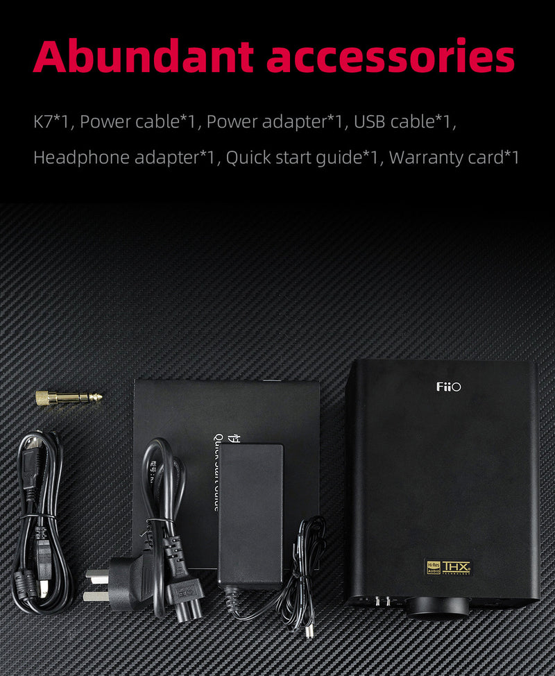 Apos Audio FiiO Headphone DAC/Amp FiiO K7 Balanced Headphone DAC/Amp (Apos Certified)