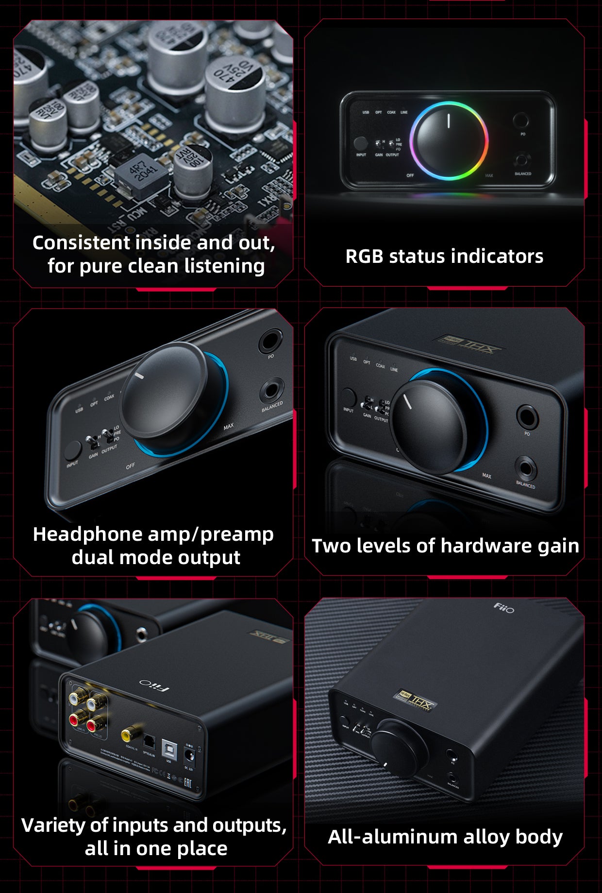 Apos Audio FiiO Headphone DAC/Amp FiiO K7 Balanced Headphone DAC/Amp (Ship by Nov 11)