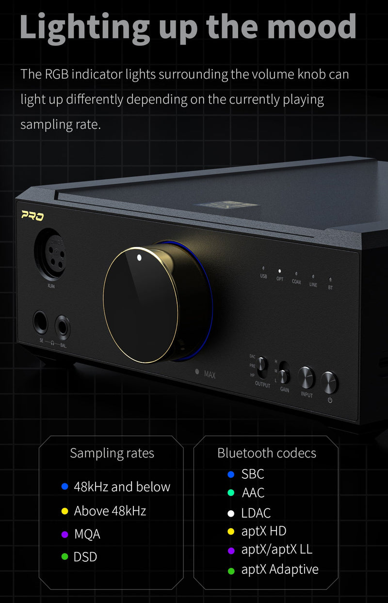 Apos Audio FiiO Headphone DAC/Amp FiiO K9 PRO ESS Desktop DAC/Amp