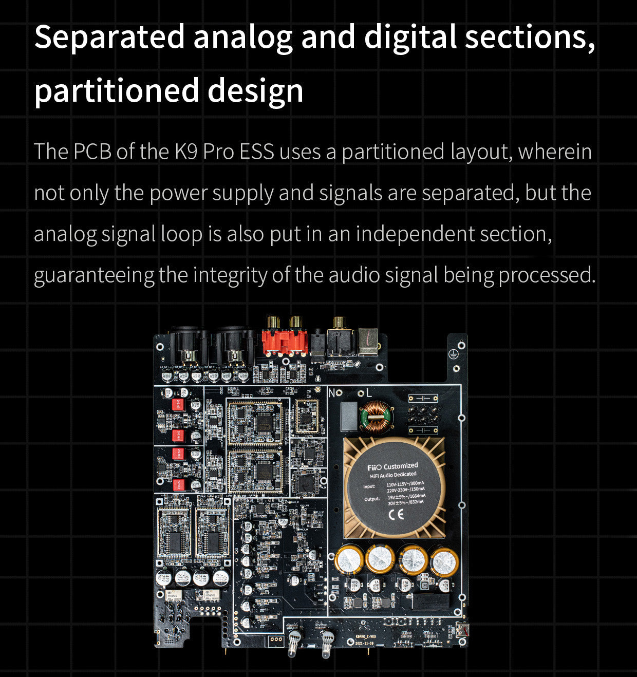 Apos Audio FiiO Headphone DAC/Amp FiiO K9 PRO ESS Desktop DAC/Amp