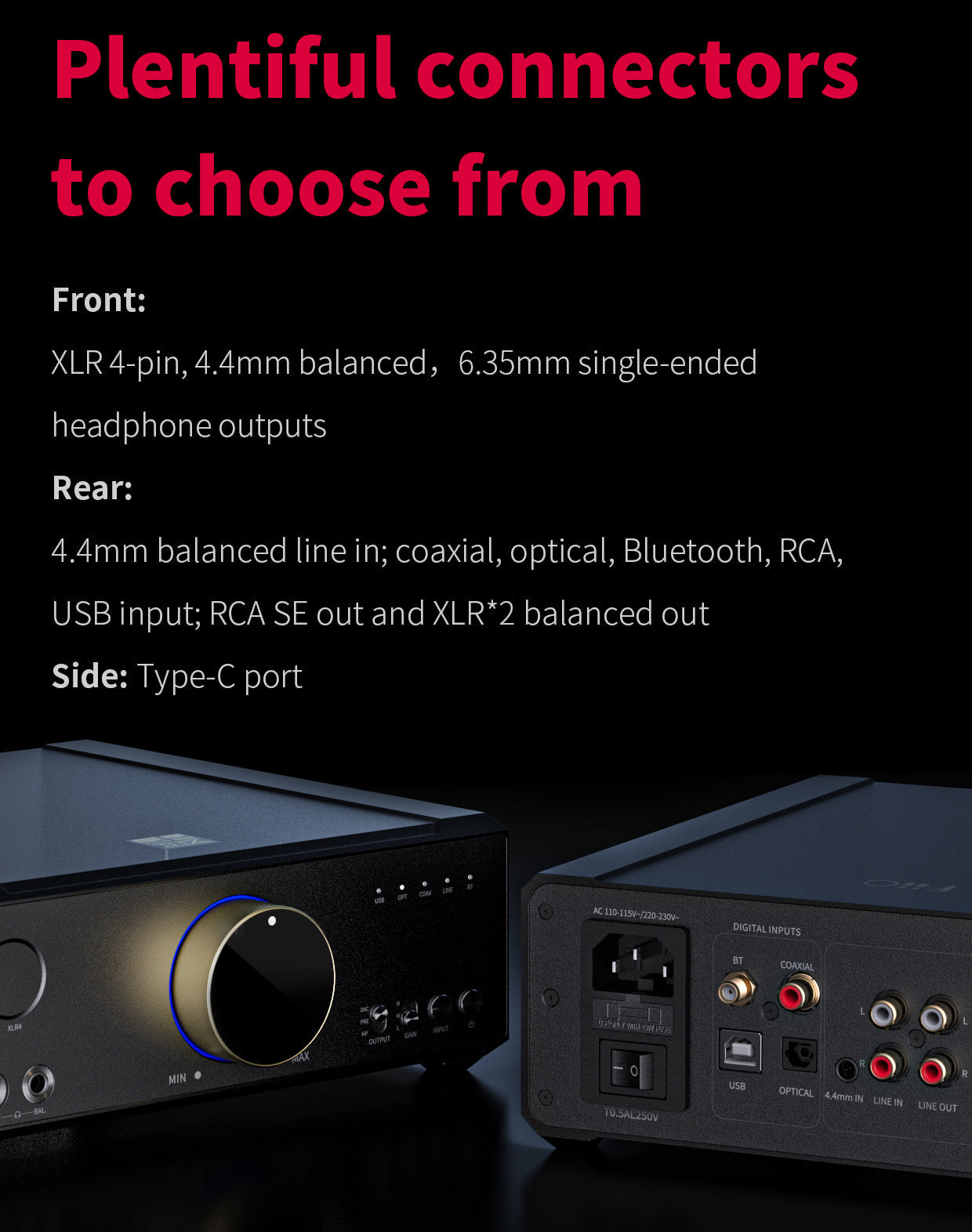 Apos Audio FiiO Headphone DAC/Amp FiiO K9 PRO ESS Desktop DAC/Amp