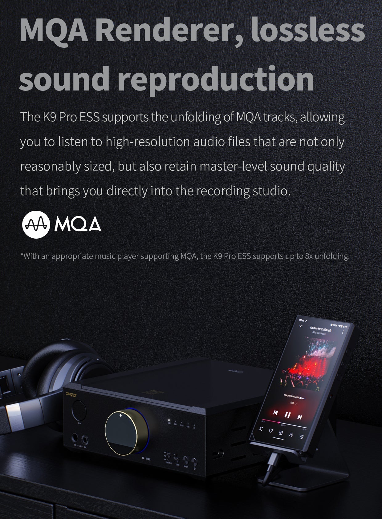 Apos Audio FiiO Headphone DAC/Amp FiiO K9 PRO ESS Desktop DAC/Amp