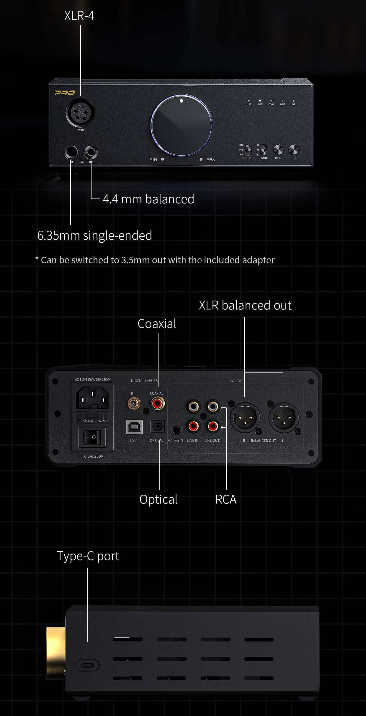 Apos Audio FiiO Headphone DAC/Amp FiiO K9 PRO ESS Desktop DAC/Amp