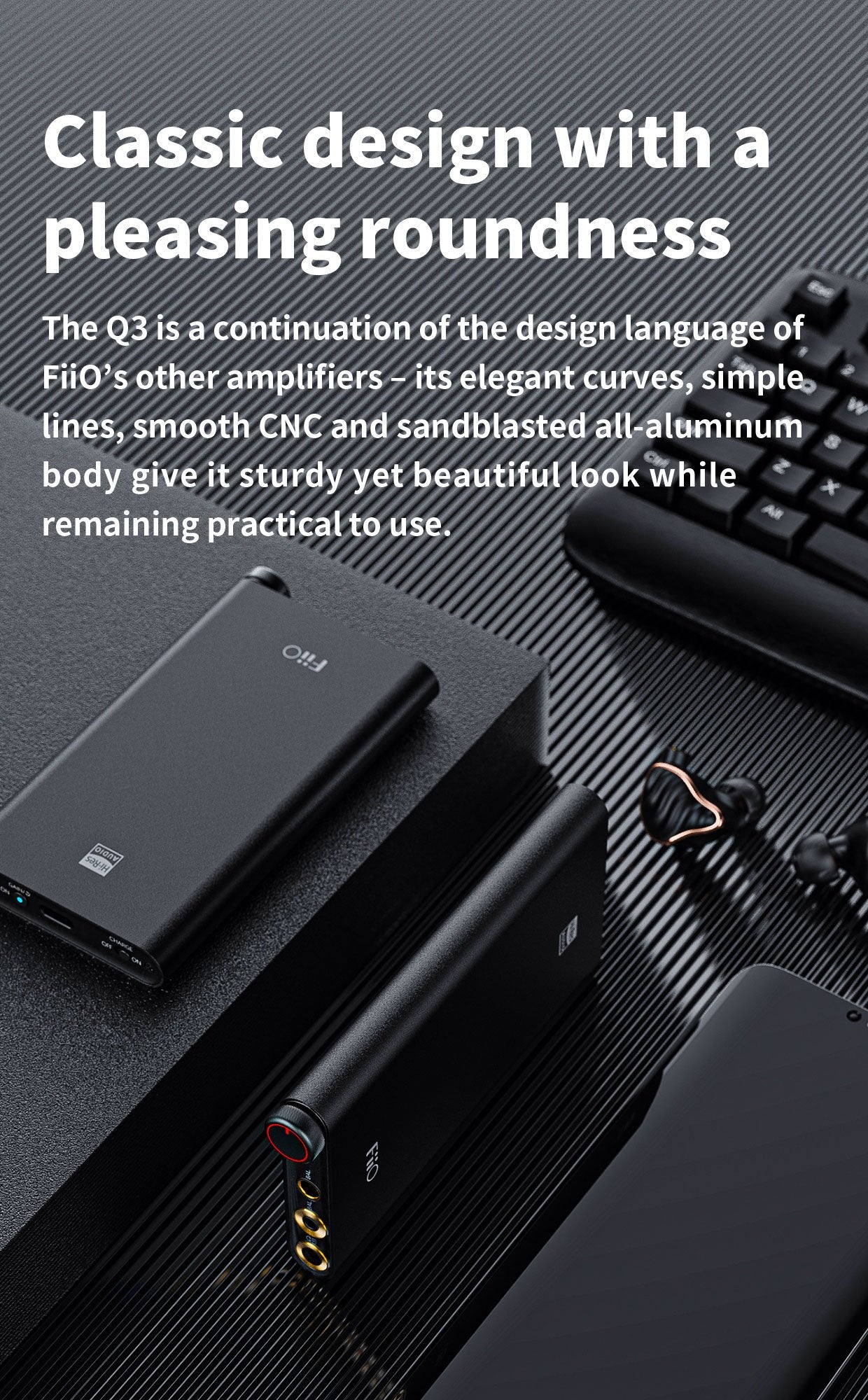 Apos Audio FiiO Headphone DAC/Amp FiiO Q3 THX Portable Balanced DAC/Amp