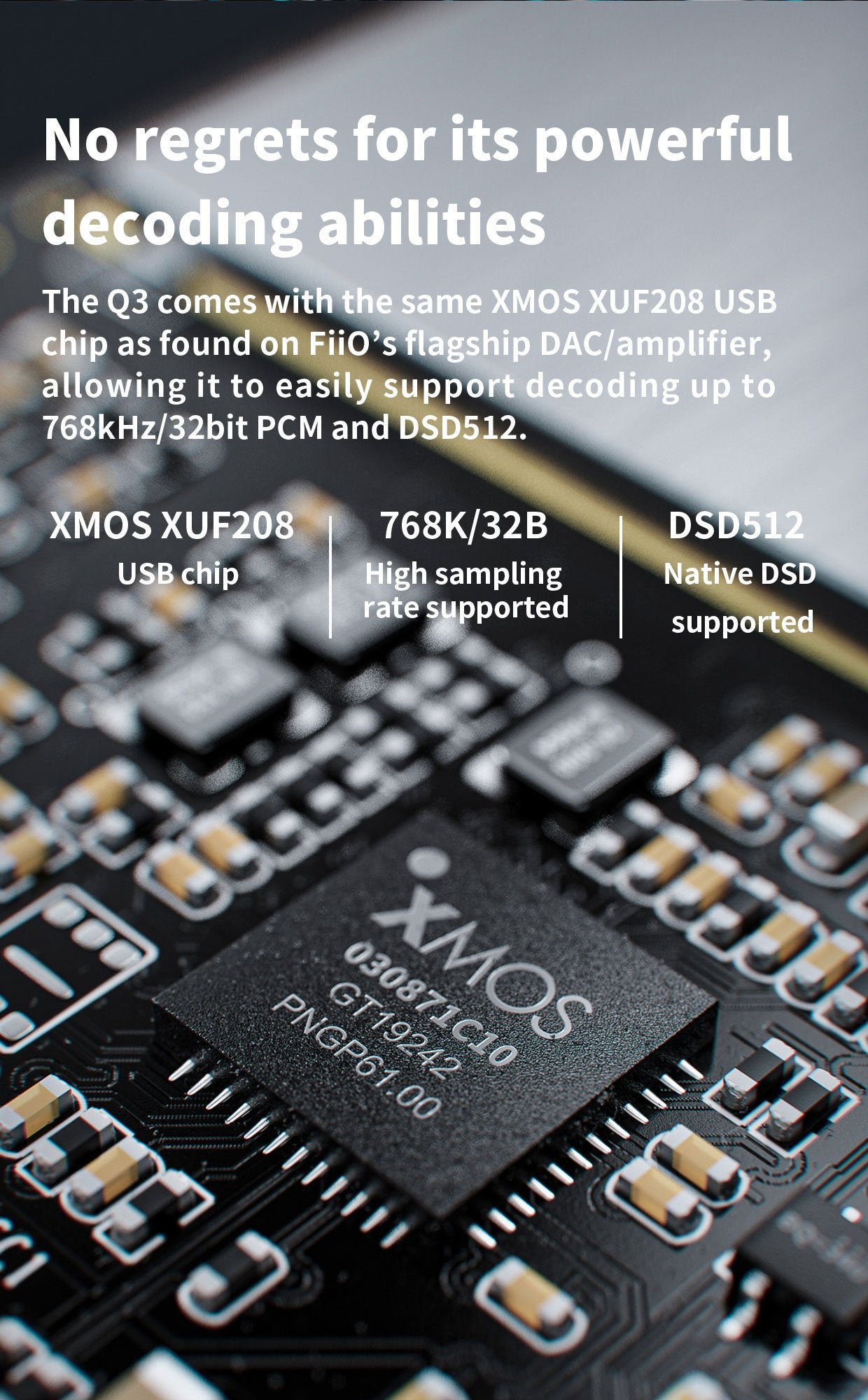 Apos Audio FiiO Headphone DAC/Amp FiiO Q3 THX Portable Balanced DAC/Amp