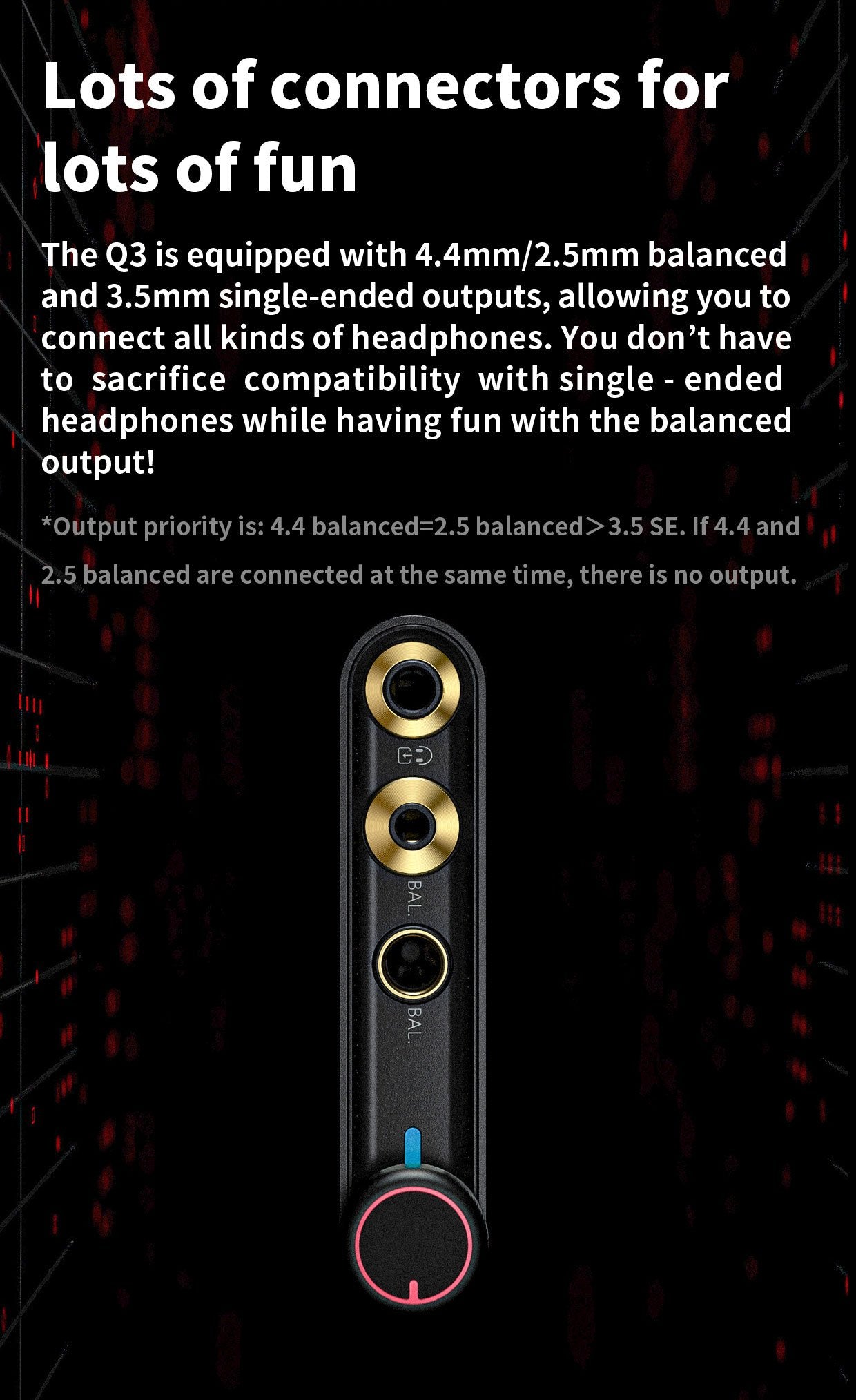 Apos Audio FiiO Headphone DAC/Amp FiiO Q3 THX Portable Balanced DAC/Amp