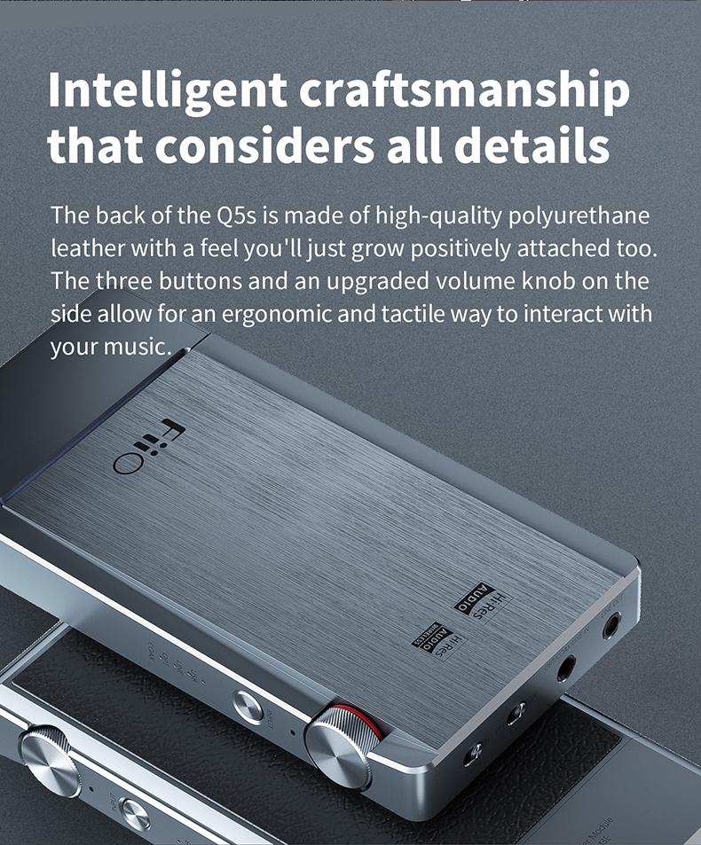FiiO Q5s Bluetooth Headphone DAC/Amp