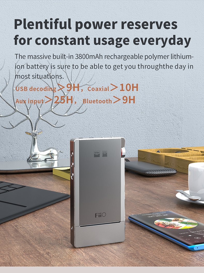 FiiO Q5s Bluetooth Headphone DAC/Amp