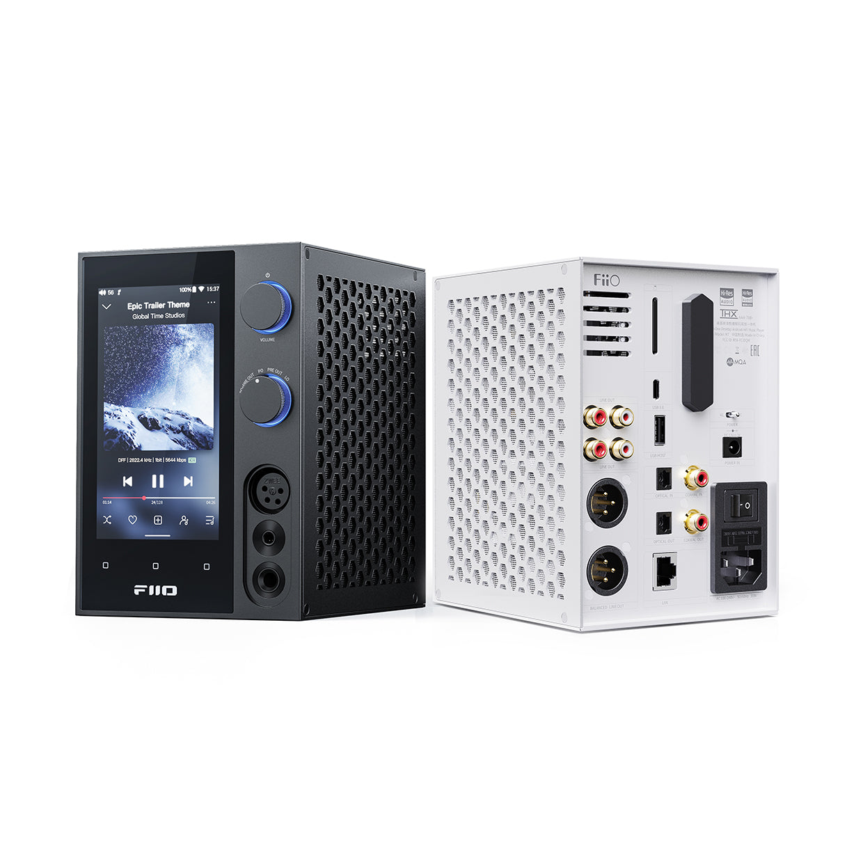 Apos Audio FiiO Headphone DAC/Amp FiiO R7 Desktop HIFI Center/Transmitter/Streamer/Decoder/Amp/Pre-amp All-in-One Unit