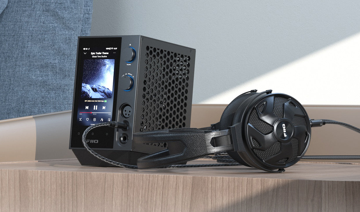 Apos Audio FiiO Headphone DAC/Amp FiiO R7 Desktop HIFI Center/Transmitter/Streamer/Decoder/Amp/Pre-amp All-in-One Unit