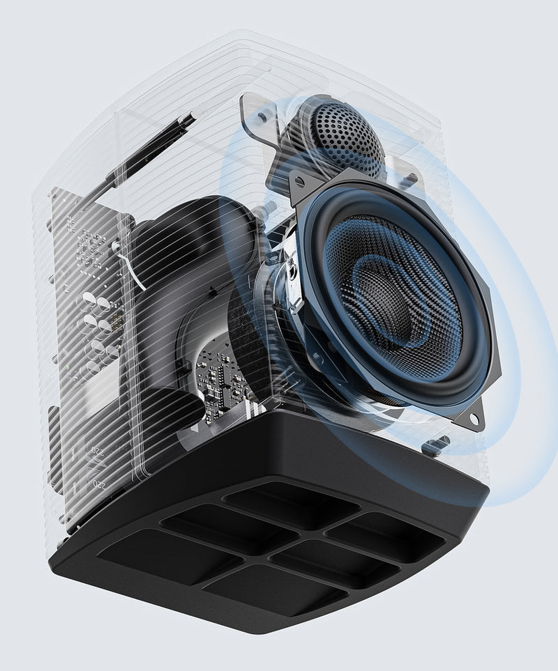 Apos Audio FiiO Speakers FiiO SP3 High Fidelity Active Desktop Speakers