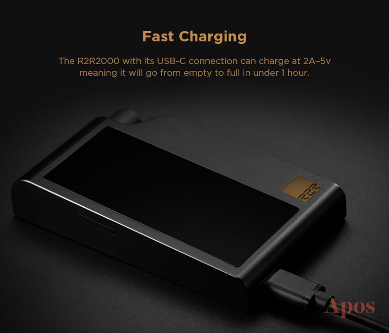 Apos Audio HIFIMAN DAP (Digital Audio Player) HIFIMAN R2R2000 HD Streaming Digital Audio Player