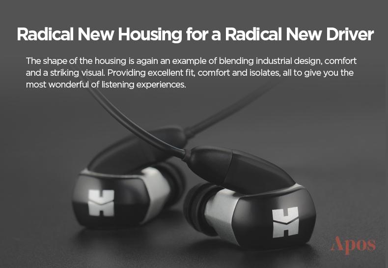 Apos Audio HIFIMAN Earphone / In-Ear Monitor (IEM) HIFIMAN RE2000 IEM Silver