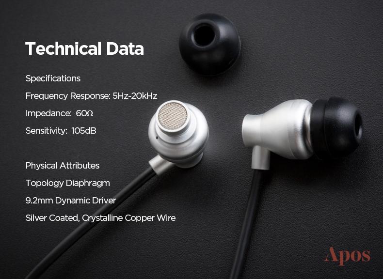 Apos Audio HIFIMAN Earphone / In-Ear Monitor (IEM) HIFIMAN RE800 IEM Silver