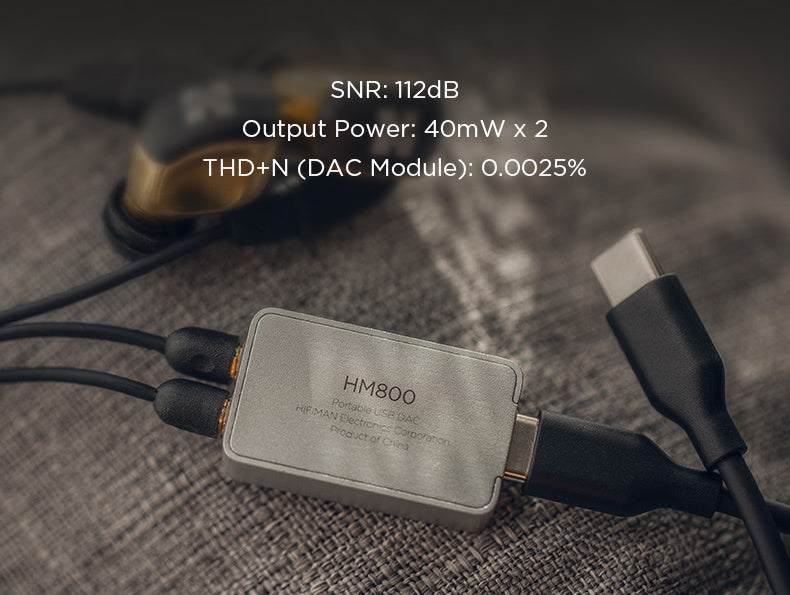 Apos Audio HIFIMAN Headphone DAC/Amp HIFIMAN HM800 Mini DAC/Amp