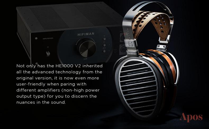 Apos Audio HIFIMAN Headphone HIFIMAN HE1000v2 Planar Magnetic Headphone
