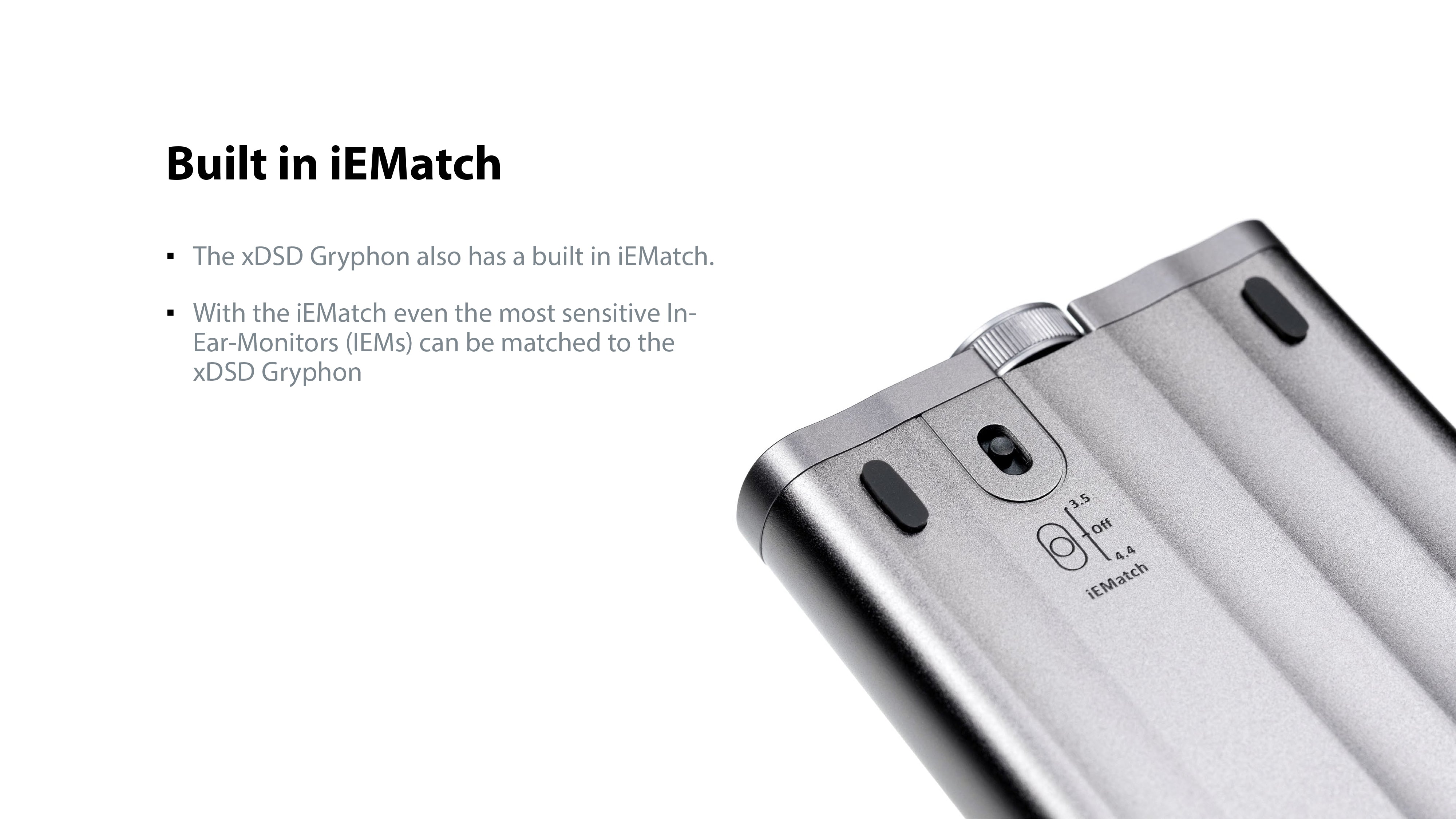 Apos Audio iFi Headphone DAC/Amp iFi xDSD Gryphon Portable DAC/Amp