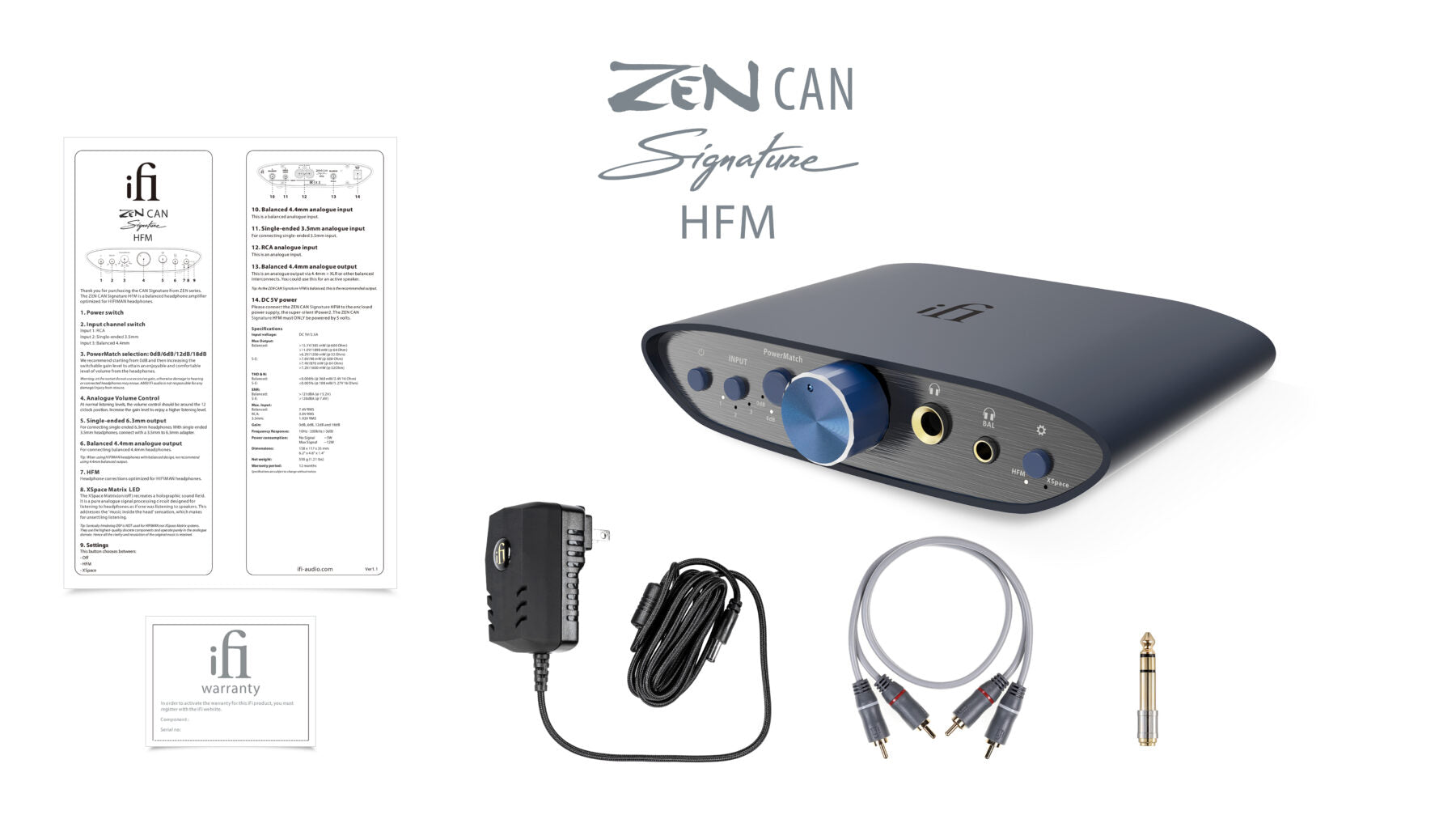 Apos Audio iFi Headphone DAC/Amp iFi ZEN CAN Signature HFM (Apos Certified)
