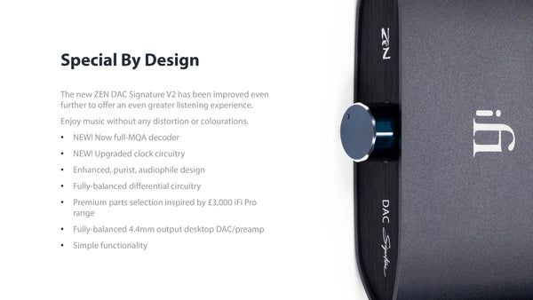 Apos Audio iFi Headphone DAC/Amp iFi ZEN DAC Signature V2 (Apos Certified)