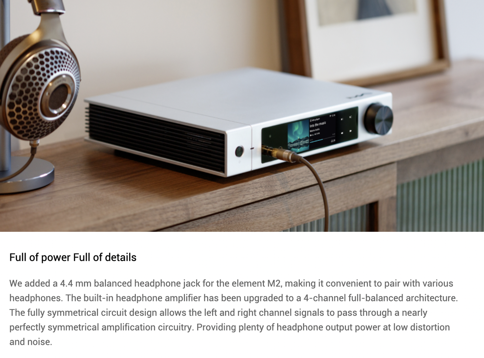 Apos Audio Matrix Audio DAC (Digital-to-Analog Converter) Matrix element M2 MQA DAC/Amp/Music Streame