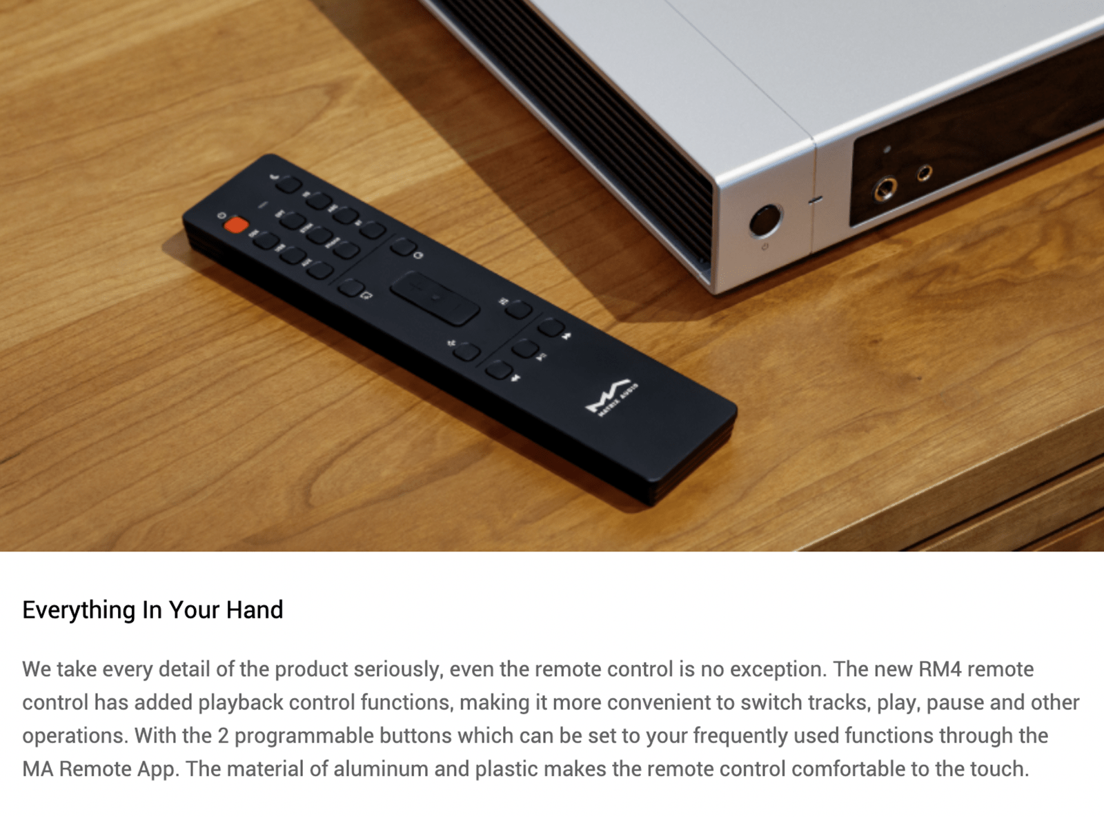 Apos Audio Matrix Audio DAC (Digital-to-Analog Converter) Matrix element M2 MQA DAC/Amp/Music Streame