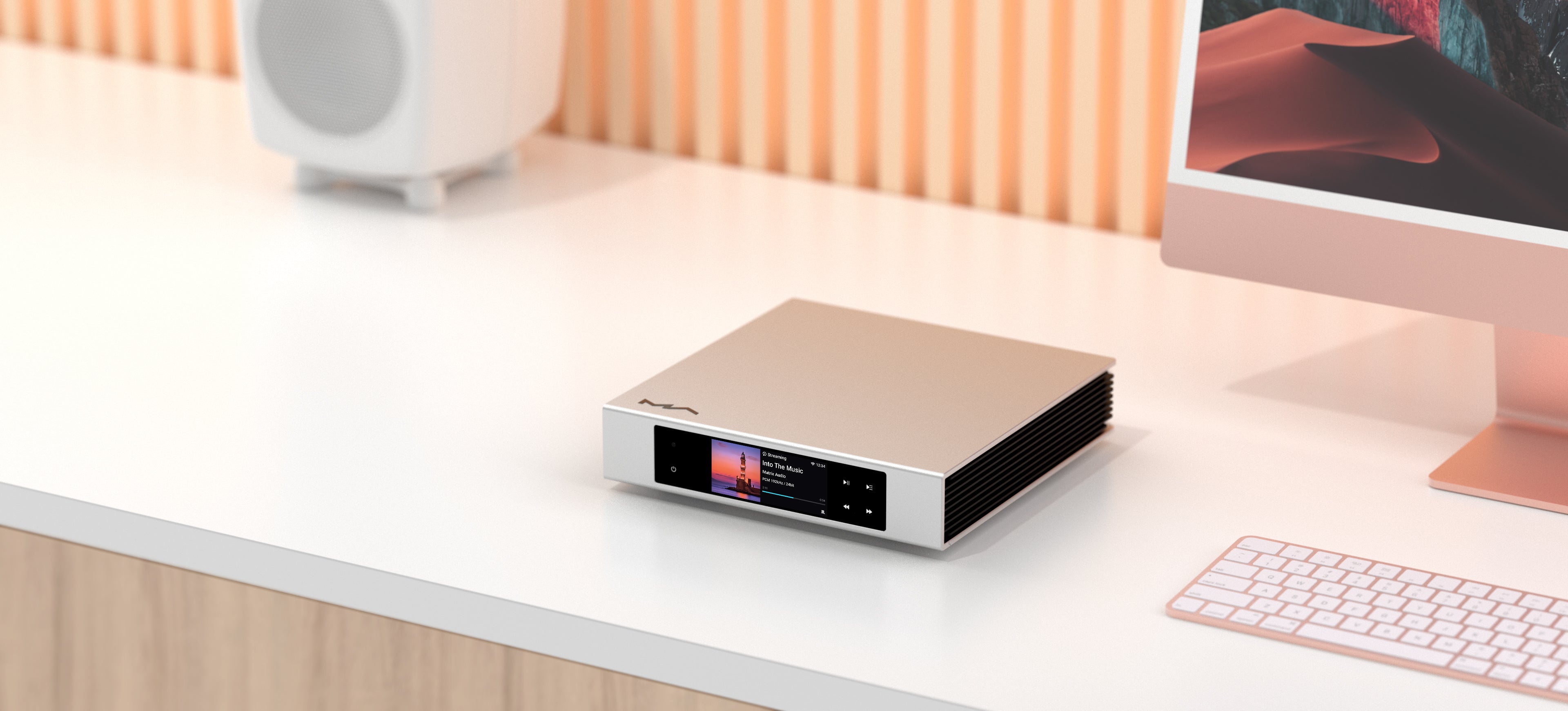 Apos Audio Matrix Audio Headphone DAC/Amp Matrix element S Music Streamer