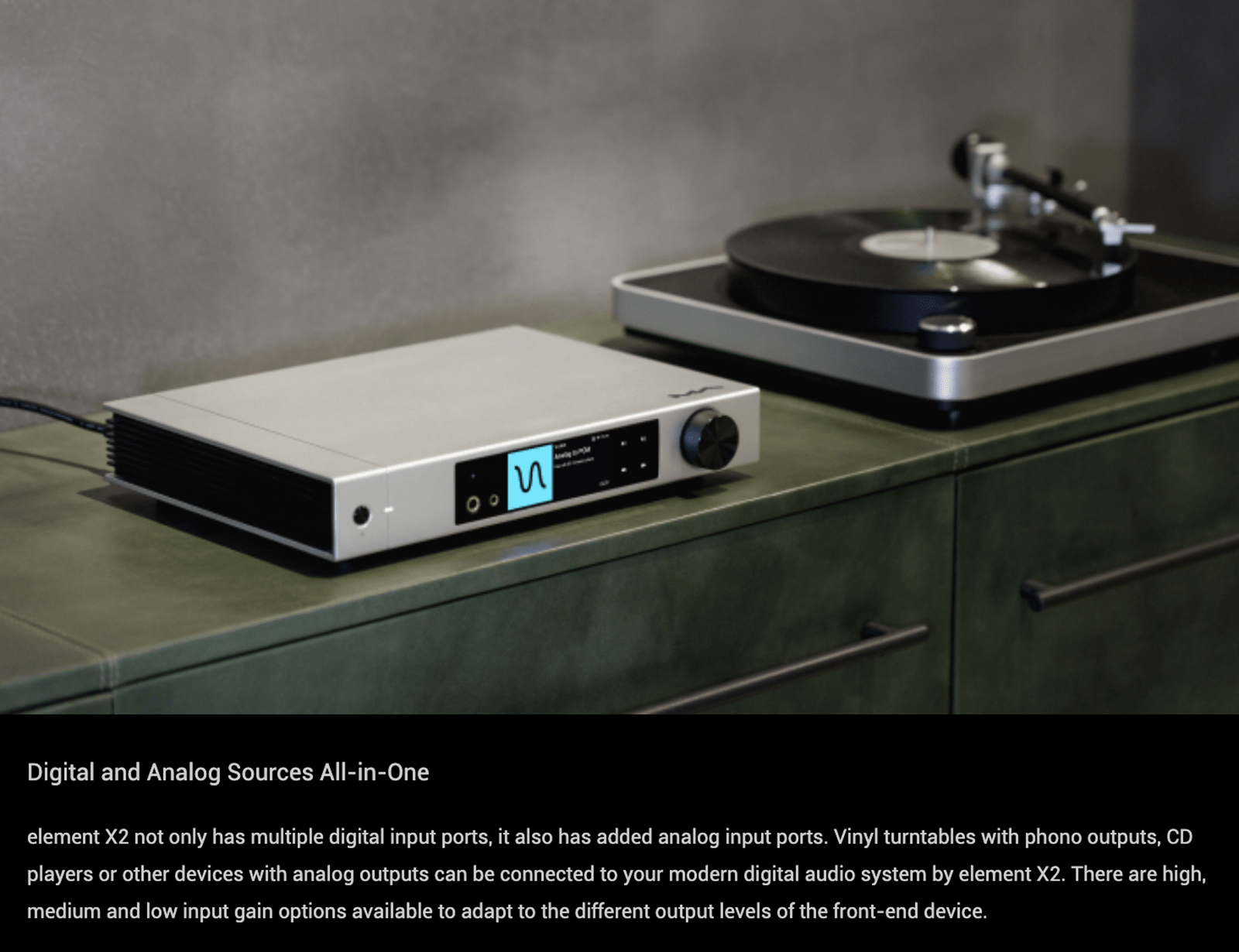 Apos Audio Matrix Audio Headphone DAC/Amp Matrix element X2 MQA DAC/Amp/Streamer
