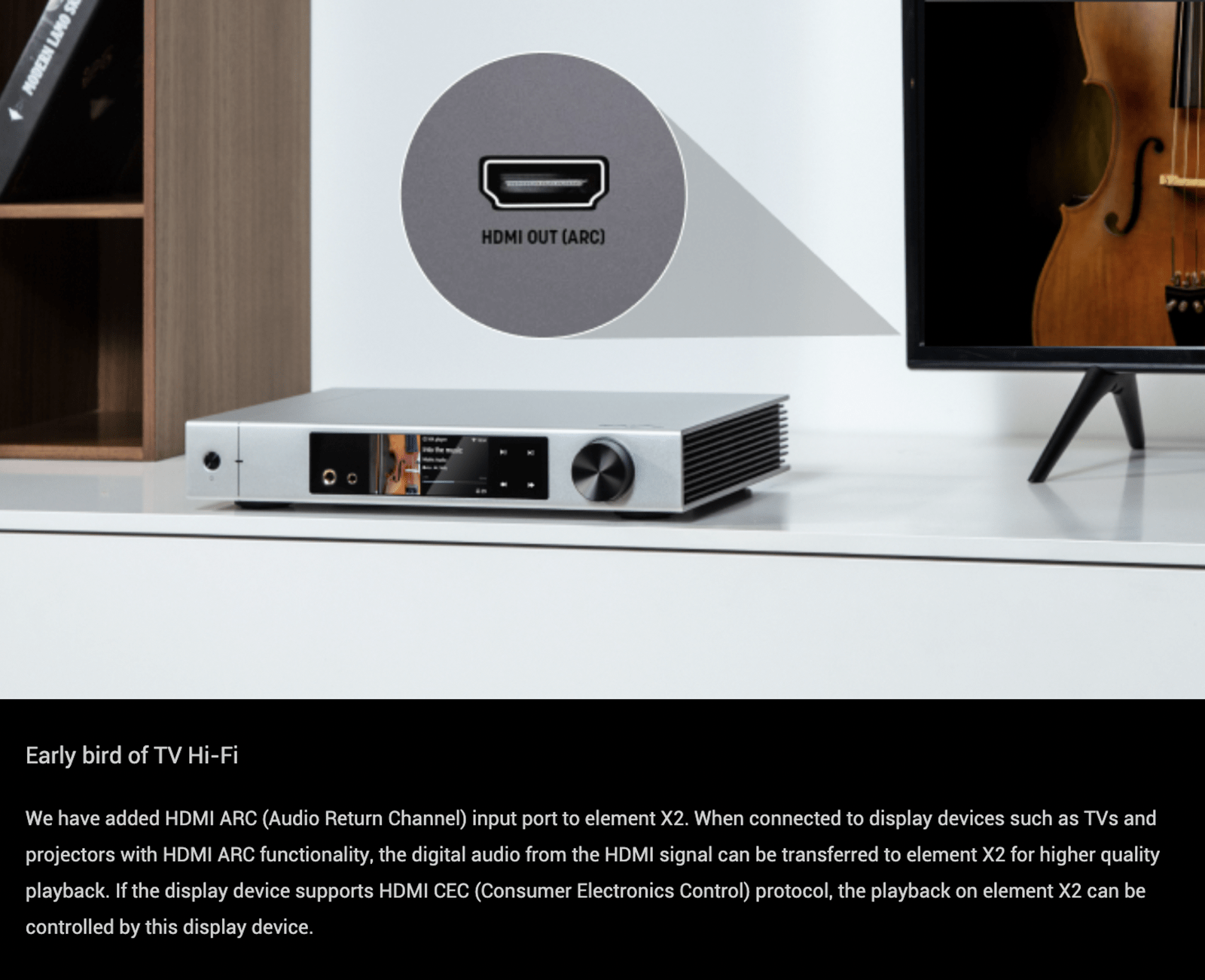 Apos Audio Matrix Audio Headphone DAC/Amp Matrix element X2 MQA DAC/Amp/Streamer