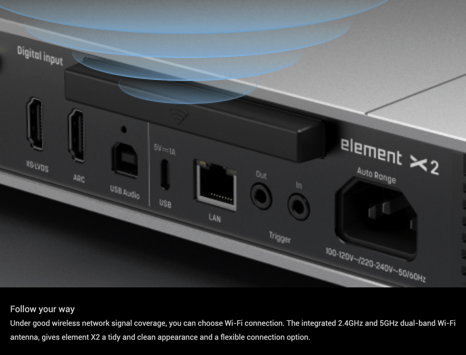 Apos Audio Matrix Audio Headphone DAC/Amp Matrix element X2 MQA DAC/Amp/Streamer