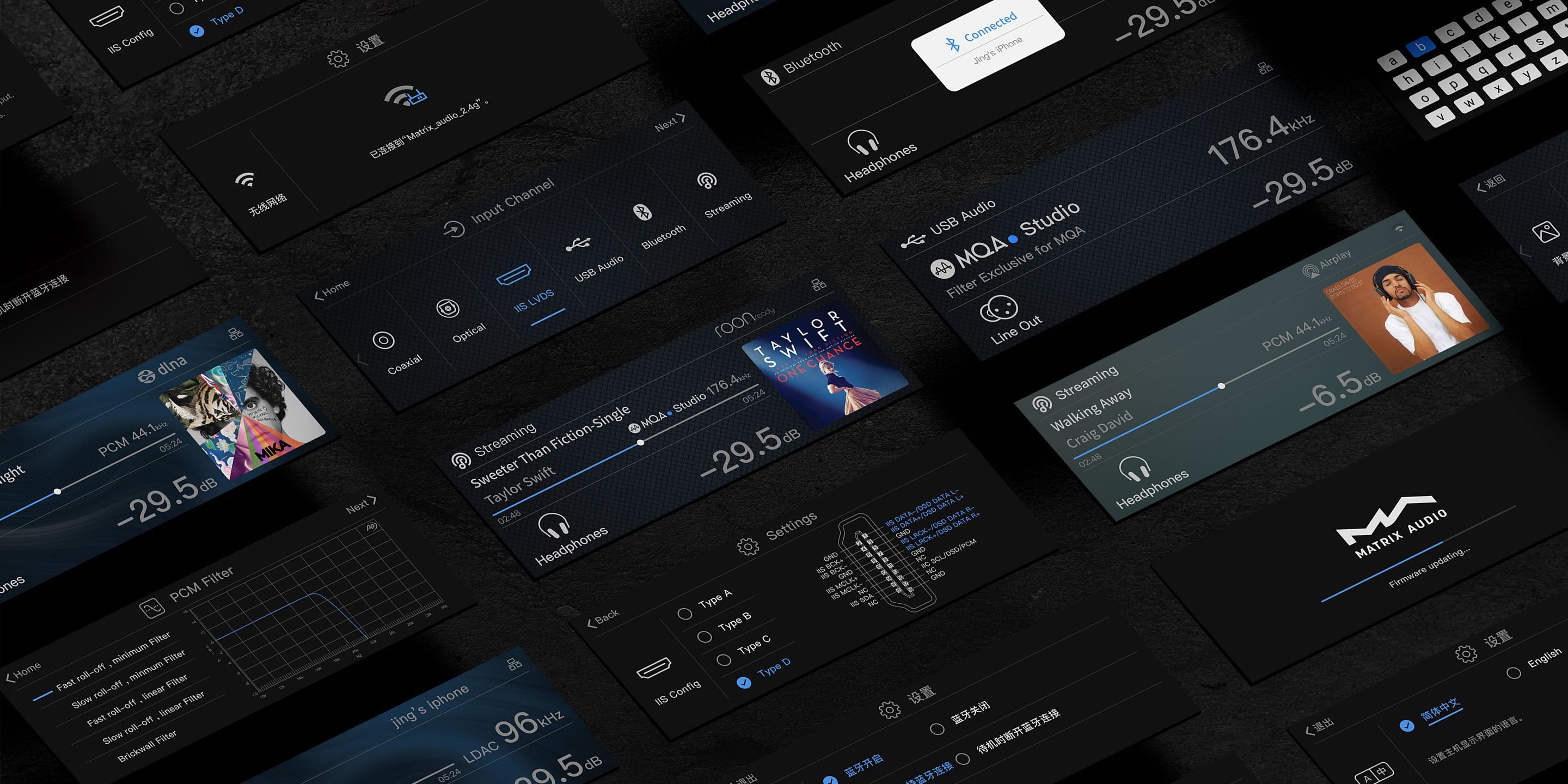 Apos Audio Matrix Audio Headphone DAC/Amp Matrix mini-i Pro 3 / mini-i 3 Wireless Bluetooth DAC/Amp (Apos Certified)