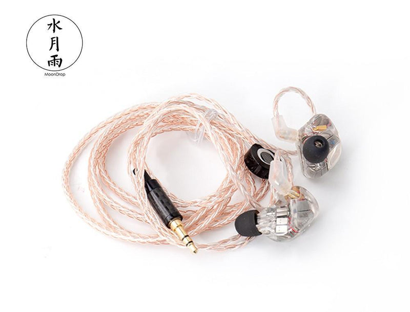 Apos Audio Moondrop | 水月雨 Earphone / In-Ear Monitor (IEM) Moondrop A8 In-Ear Monitor (IEM) Earphone Chinese Logo