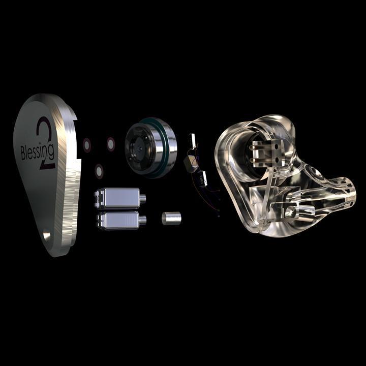 Apos Audio Moondrop | 水月雨 Earphone / In-Ear Monitor (IEM) Moondrop Blessing 2 In-Ear Monitor (IEM) Earphone