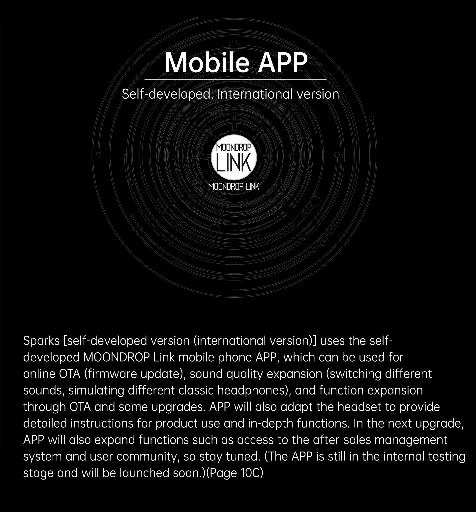 Apos Audio Moondrop Earphone / In-Ear Monitor (IEM) Moondrop Sparks Bluetooth IEMs