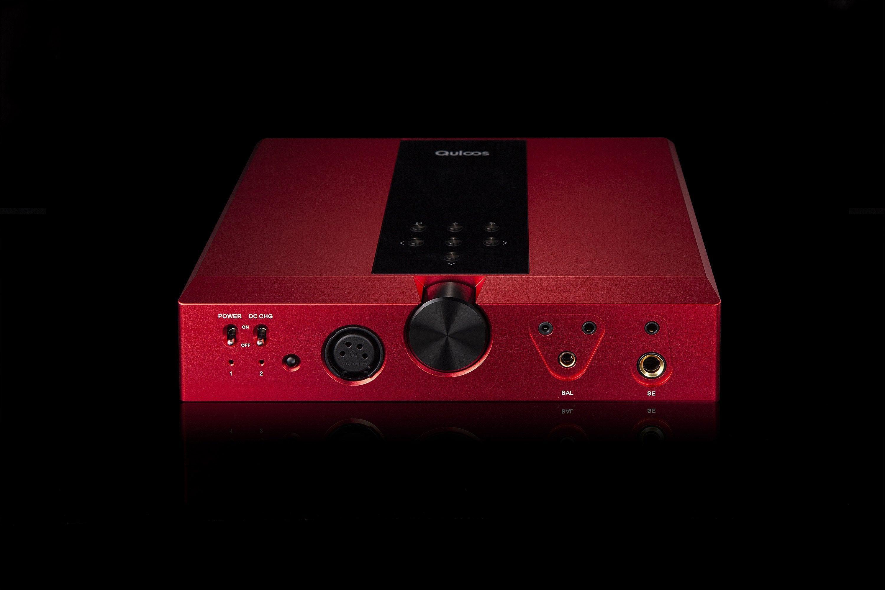 Apos Audio QLS | 乾龙盛 Headphone DAC/Amp Quloos QLS QA390 Digital Music Player Red