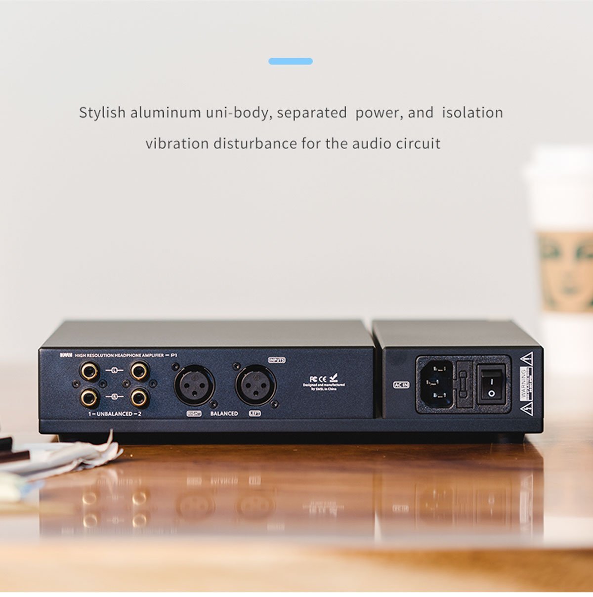 Apos Audio S.M.S.L | 双木三林 Headphone Amp SMSL VMV P1 Headphone Amplifier