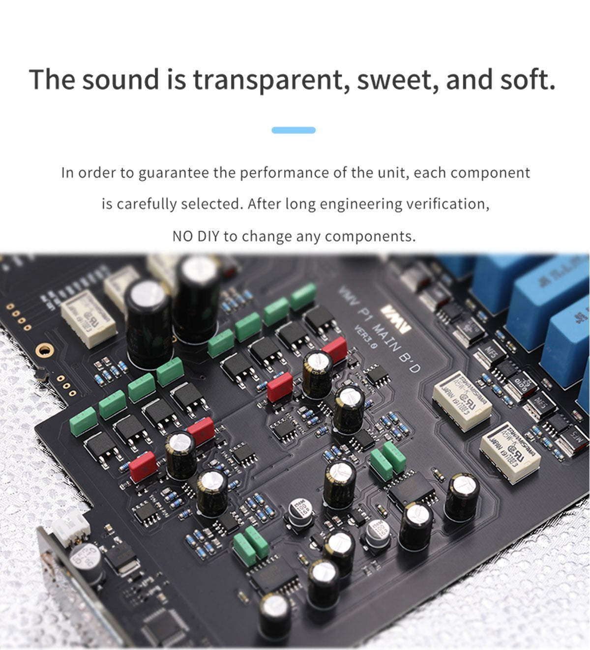 Apos Audio S.M.S.L | 双木三林 Headphone Amp SMSL VMV P1 Headphone Amplifier