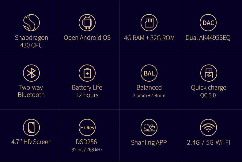 Shanling M6 Digital Audio Player (DAP)