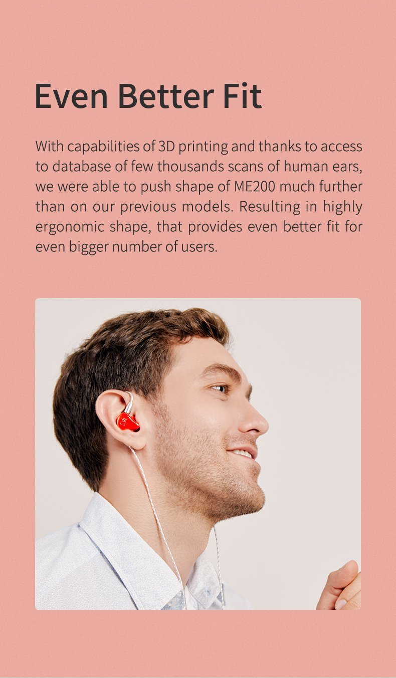 Shanling ME200 In-Ear Monitor (IEM) Earphone